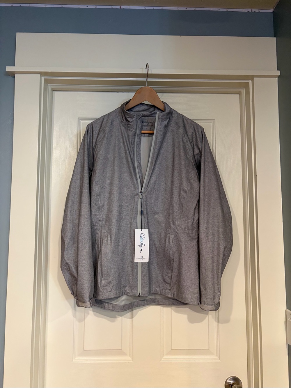 Walter Hagen Lightweight Gray Windbreaker Jacket